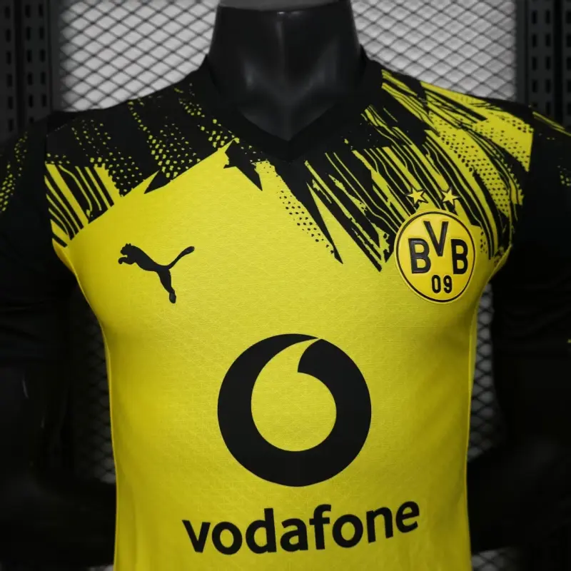 Camiseta Borussia Dortmund 2025/2026 Home Amarillo (EDICIÓN JUGADOR)