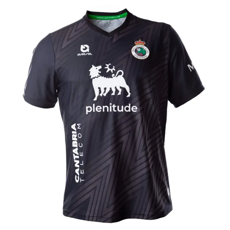 Camiseta de Portero Racing de Santander 2024/25 Negro