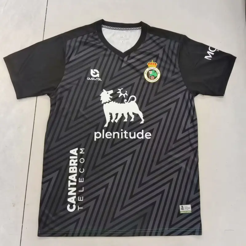 Camiseta de Portero Racing de Santander 2024/25 Negro