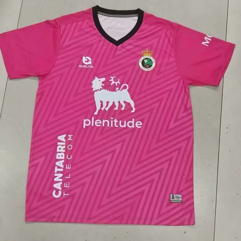 Camiseta de Portero Racing de Santander 2024/25 Rosa