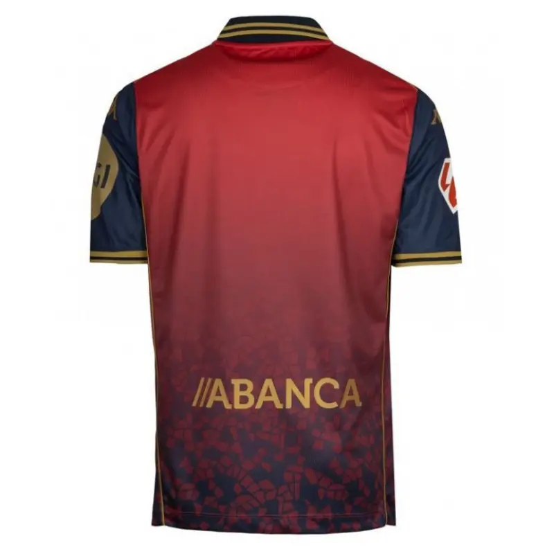 Camiseta Deportivo de La Coruña 2025/2026 Away Rojo con Parche La Liga