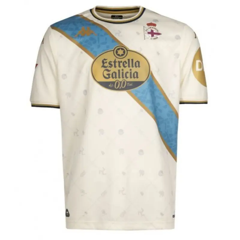 Camiseta Deportivo de La Coruña 2025/2026 Third Blanco con Parche La Liga