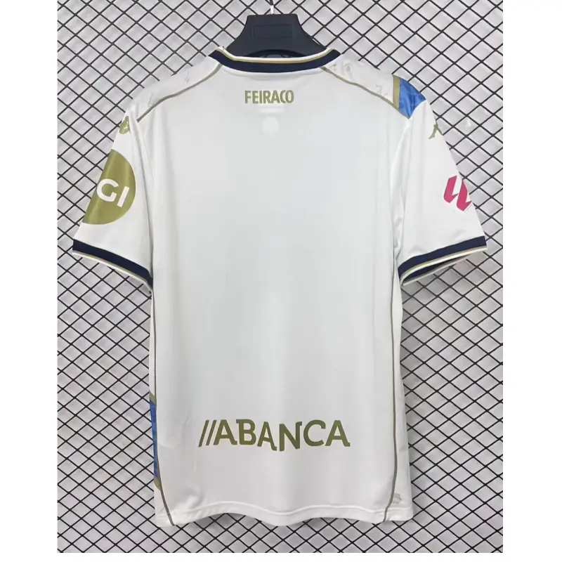 Camiseta Deportivo de La Coruña 2025/2026 Third Blanco con Parche La Liga