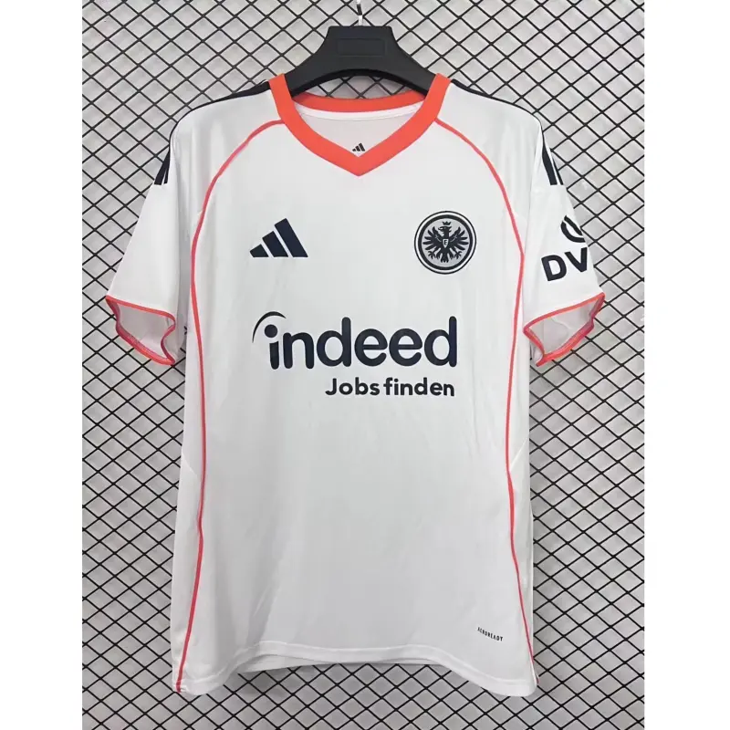 Camiseta Eintracht Fráncfort 2025/2026 Away Blanco