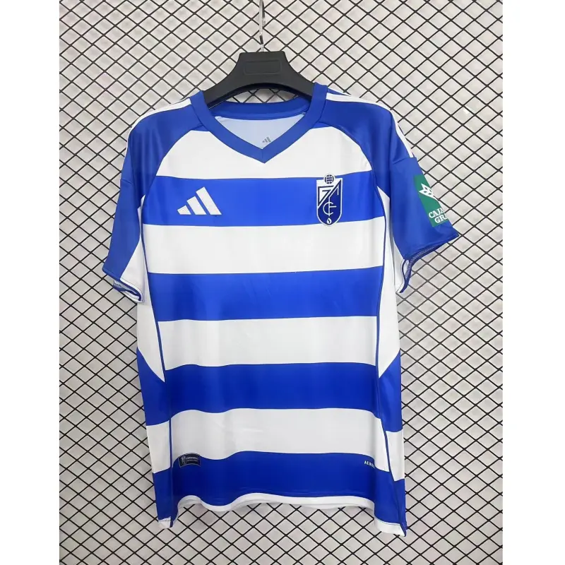 Camiseta Granada 2025/2026 Away Azul/Blanco con Parche La Liga