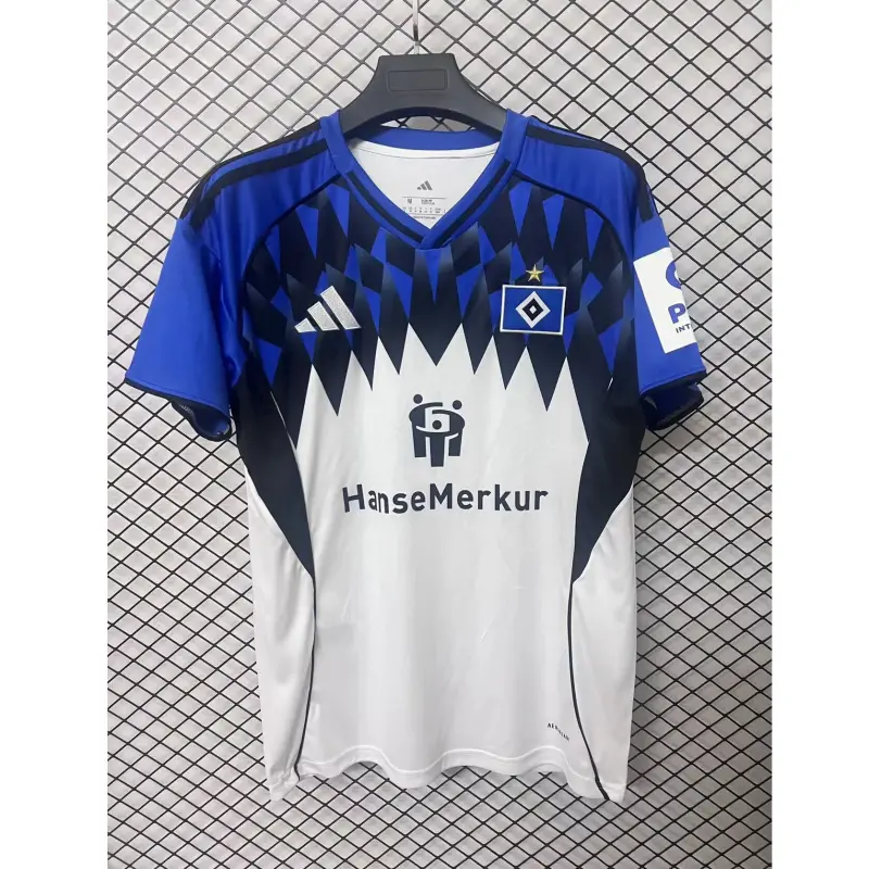 Camiseta Hamburger SV 2025/2026 Home Blanco/Azul
