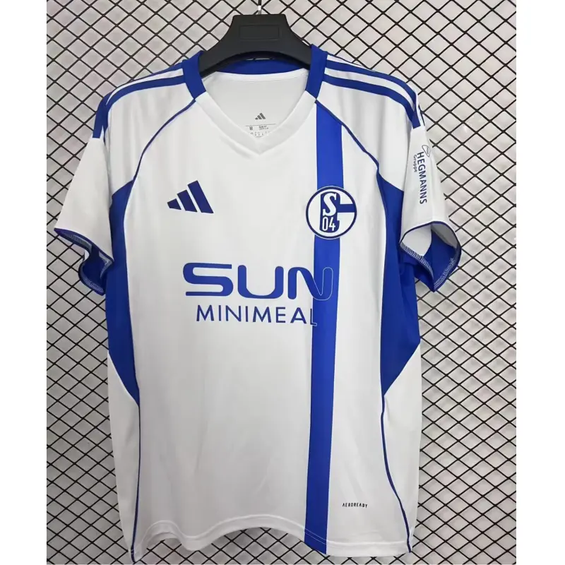 Camiseta Schalke 04 2025/2026 Away Blanco