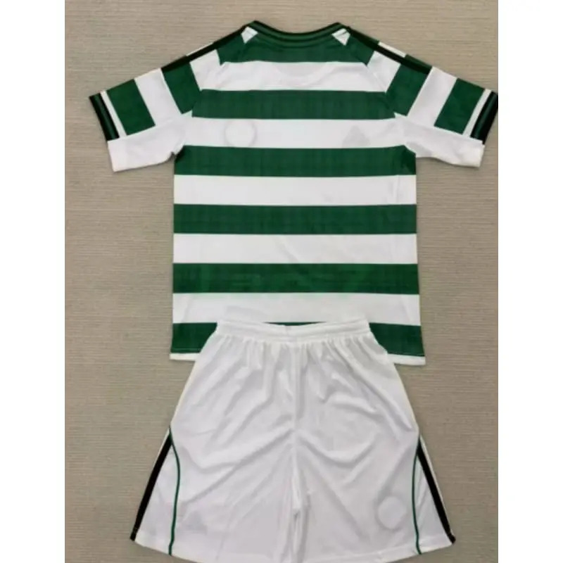 Camiseta Celtic 2025/2026 Home Verde/Blanco Niño Kit
