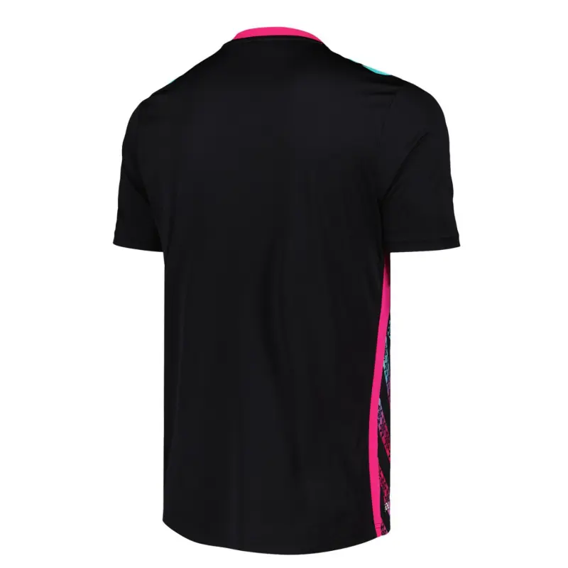Camiseta de Portero Sunderland AFC 2025/2026 Negro/Rosa/Blanco
