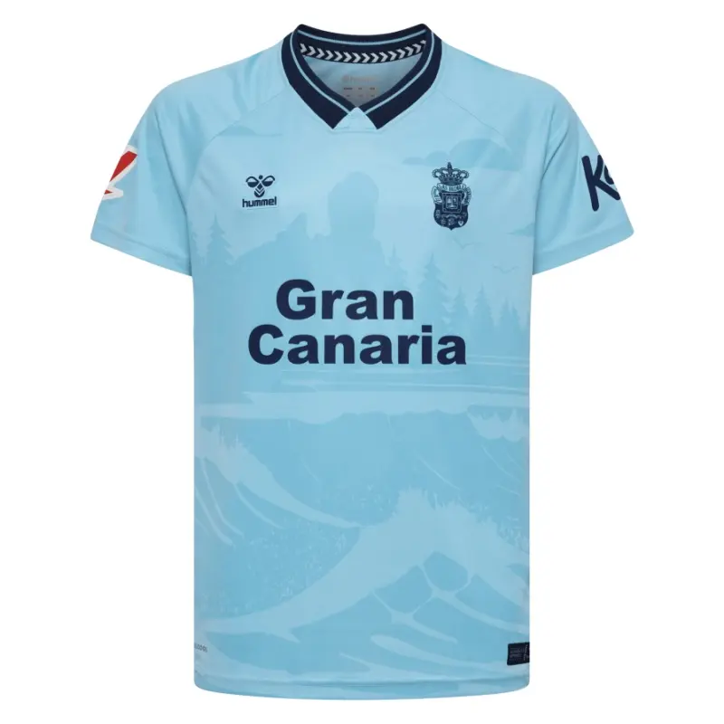 Camiseta Las Palmas 2025/2026 Away Azul con Parche La Liga