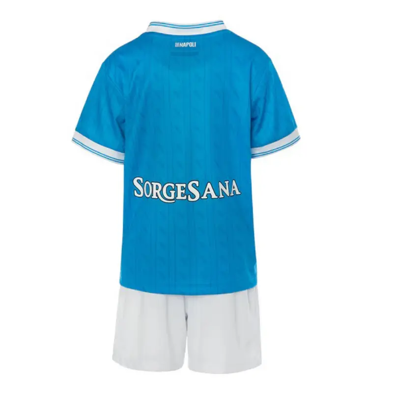 Camiseta Napoli 2025/2026 Home Azul Niño Kit
