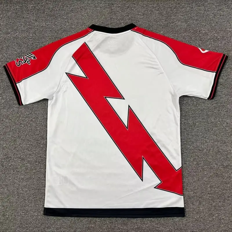 Camiseta Rayo Vallecano 2025/2026 Home Blanco/Rojo
