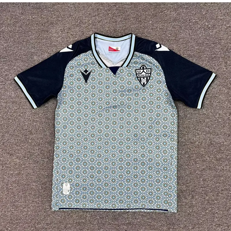 Camiseta UD Almería 2025/2026 Away Azul/Marina/Verde