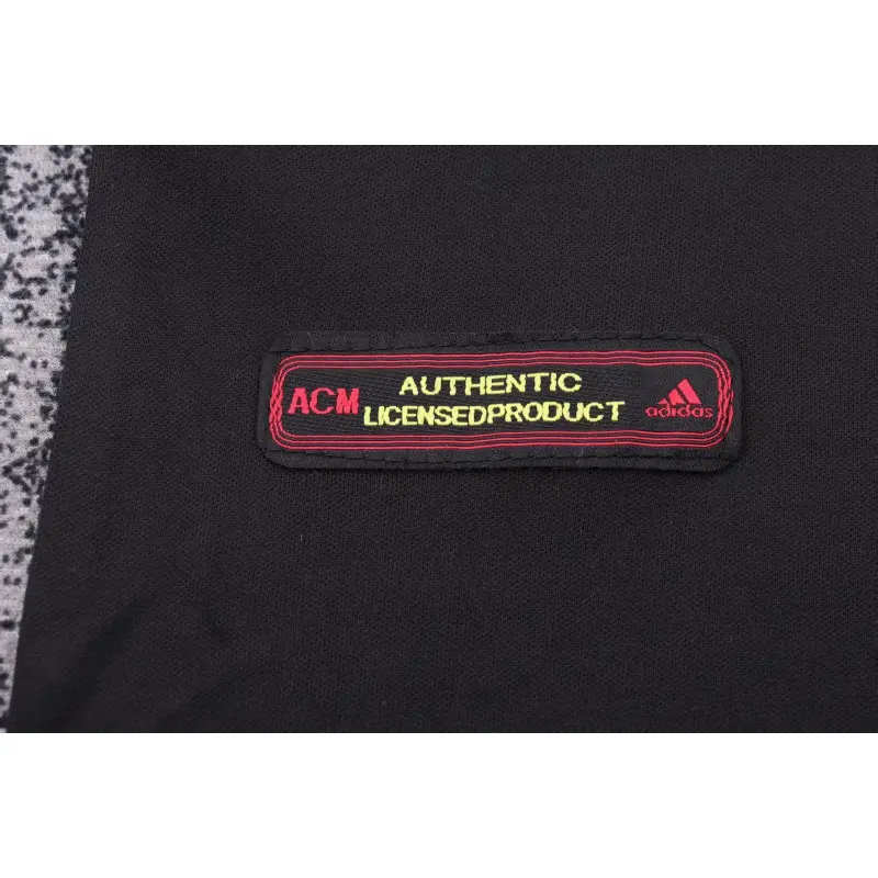 Camiseta AC Milan 2000/01 Third Retro Negro/Rojo Niño Kit
