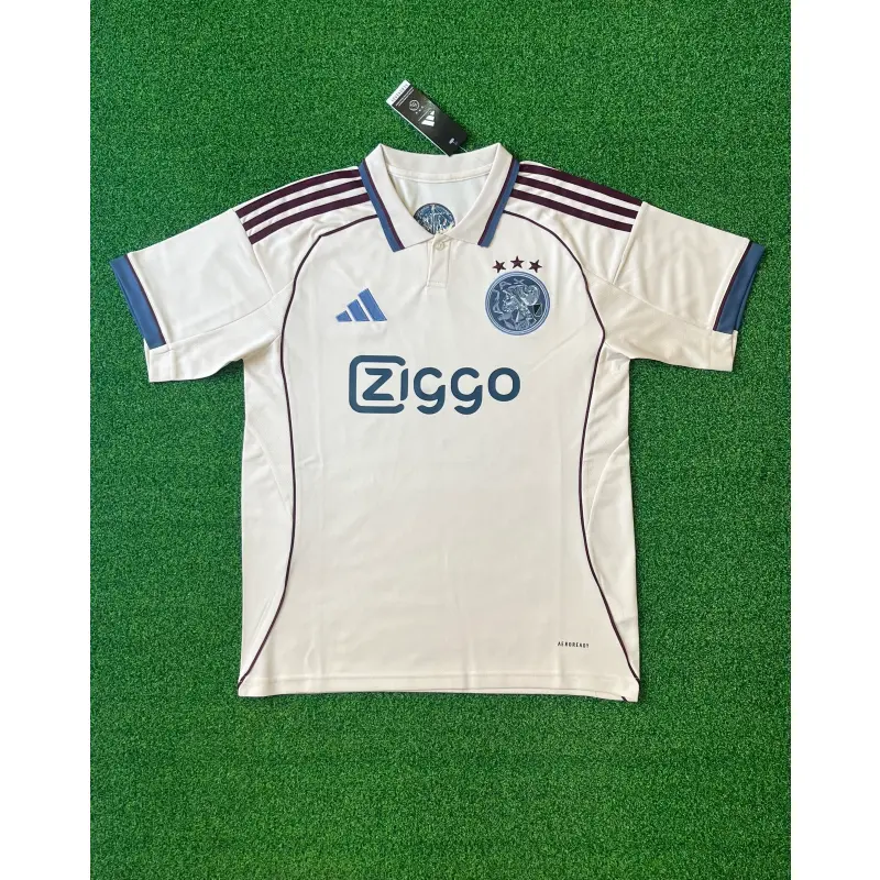 Camiseta Ajax 2025/2026 Third Blanco Roto