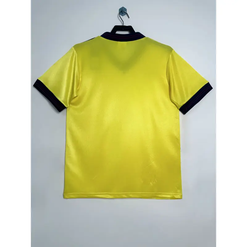 Camiseta Arsenal 1983/86 Away Retro Amarillo