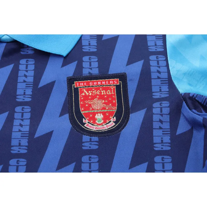 Camiseta Arsenal 1994/95 Away Retro Azul Niño Kit