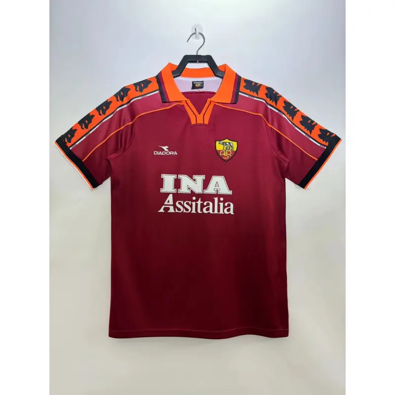 Camiseta TOTTI 10 AS Roma retro 1998/99 Home