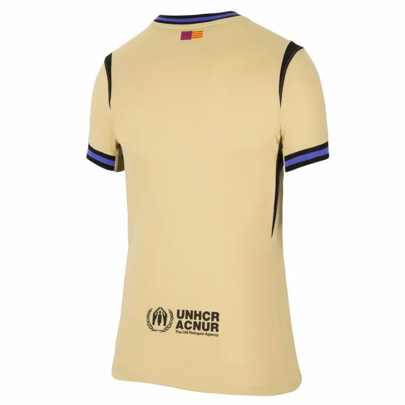 Camiseta Barcelona 2025/2026 Away Oro Mujer