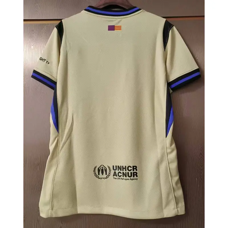 Camiseta Barcelona 2025/2026 Away Oro Mujer