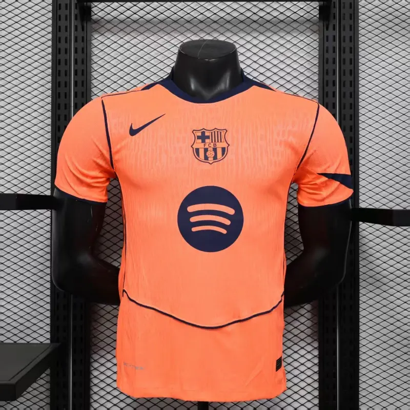Camiseta Barcelona 2025/2026 Third Naranja (EDICIÓN JUGADOR)