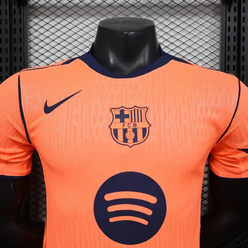 Camiseta Barcelona 2025/2026 Third Naranja (EDICIÓN JUGADOR)