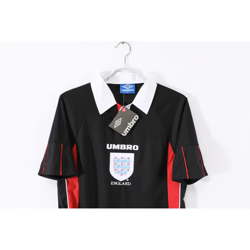 Camiseta Inglaterra 1998 Third Retro Negro
