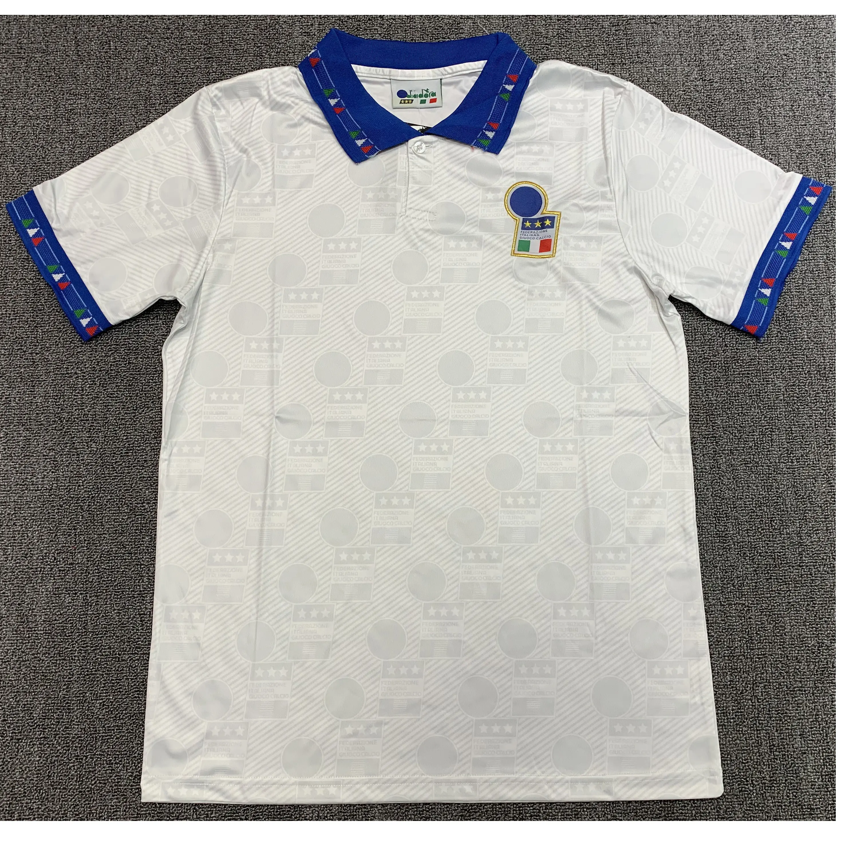 Camiseta Italia 1994 Away Retro Blanco