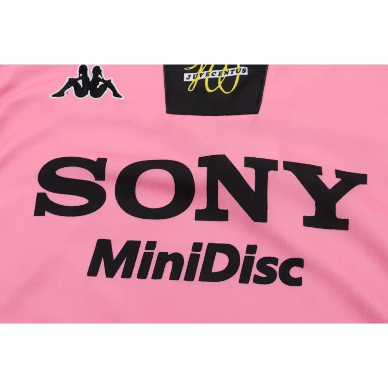 Camiseta Juventus 1997/98 Away Retro Rosa Niño Kit