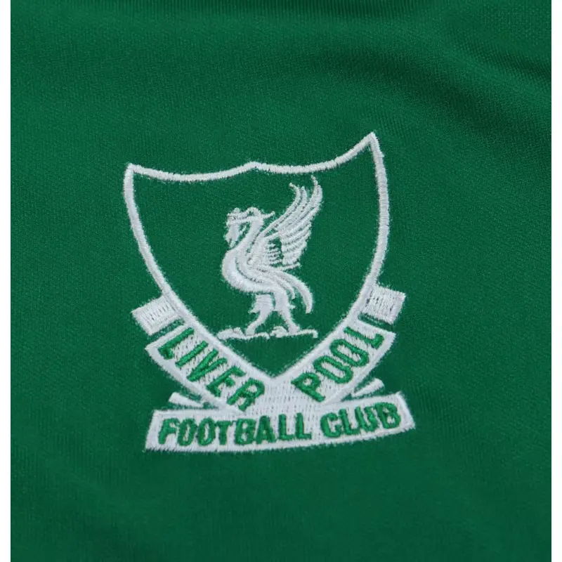 Camiseta Liverpool 1991/92 Away Retro Verde/Blanco Niño Kit