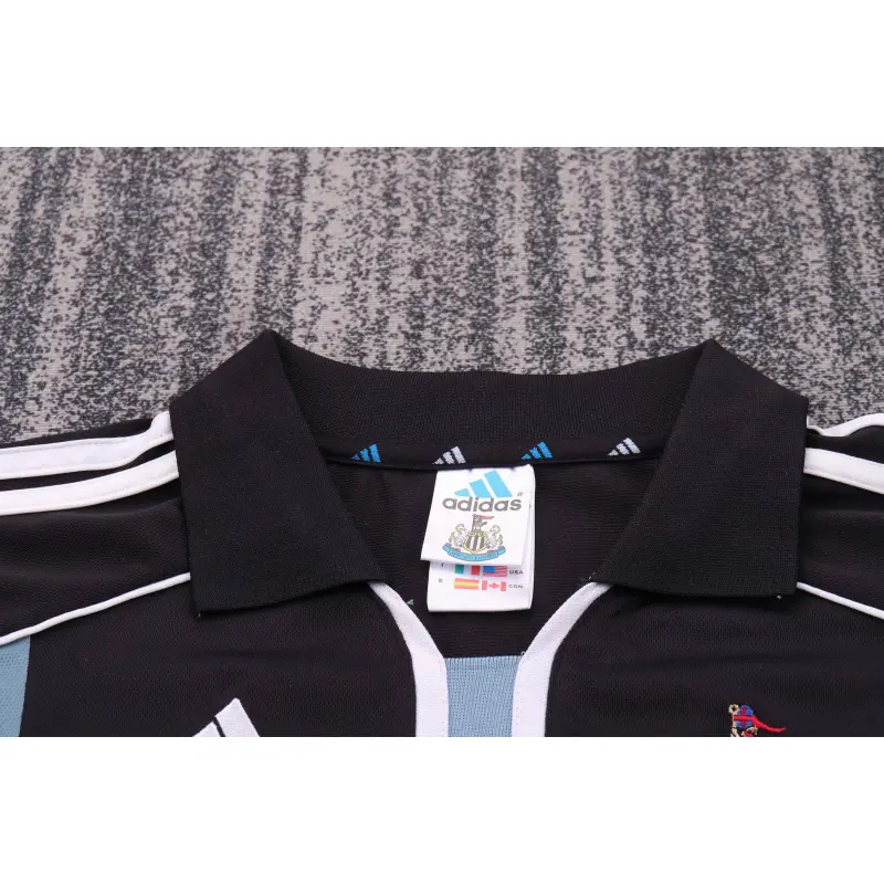 Camiseta Newcastle United 2000/01 Away Retro Negro Niño Kit