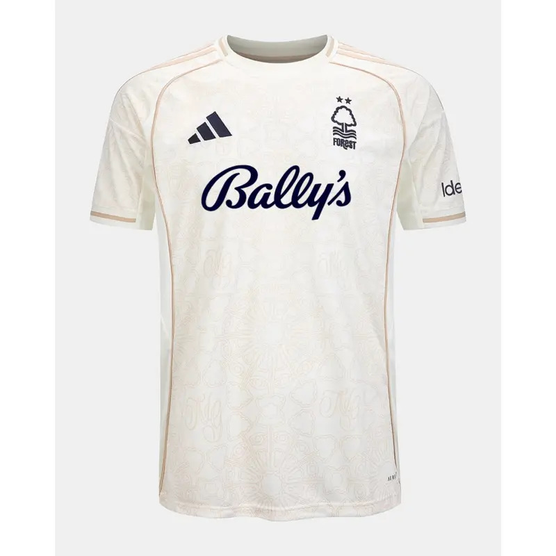 Camiseta Nottingham Forest 2025/2026 Away Blanco