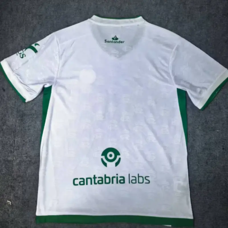 Camiseta Racing de Santander 2025/2026 Home Blanco/Verde