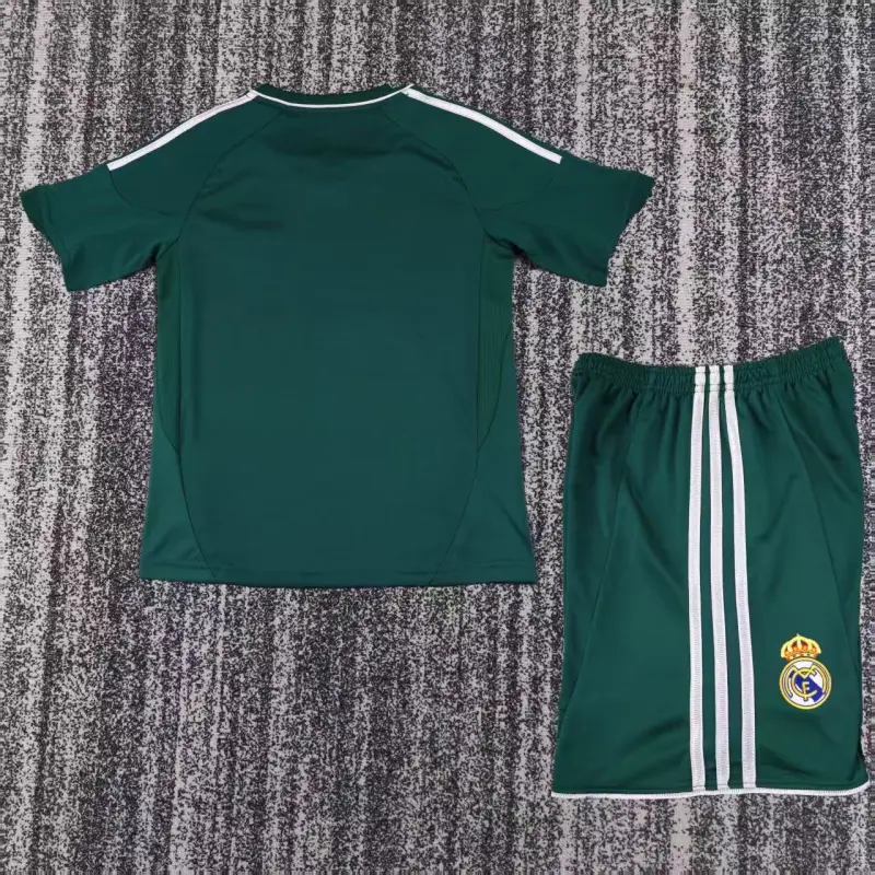 Camiseta Real Madrid 2012/13 Third Retro Verde Niño Kit