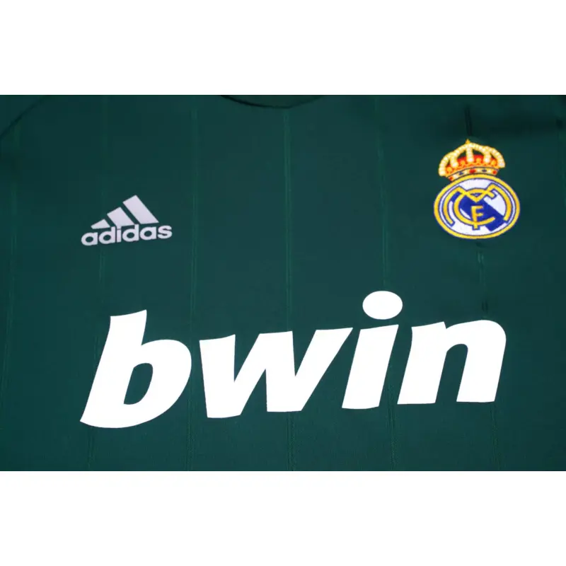 Camiseta Real Madrid 2012/13 Third Retro Verde Niño Kit