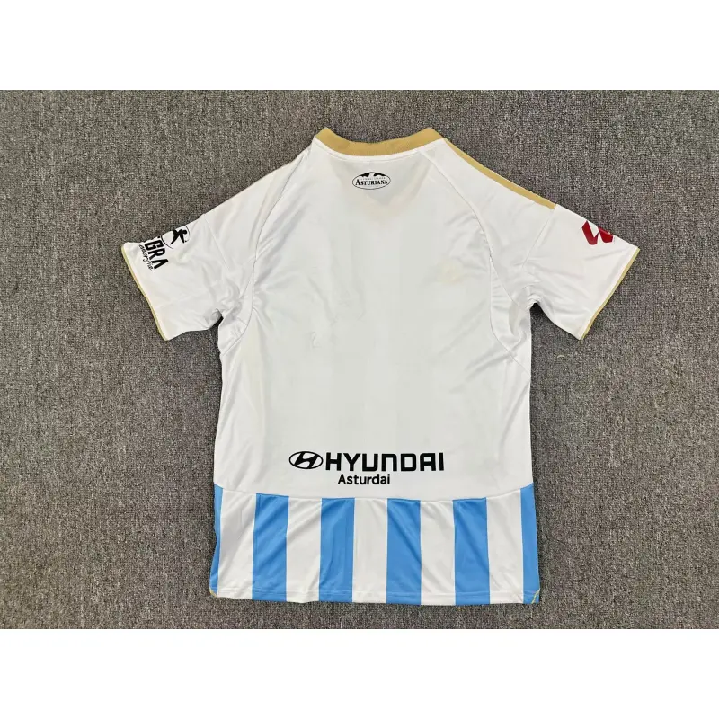 Camiseta Real Oviedo 2025/2026 Third Azul/Blanco con Parche La Liga
