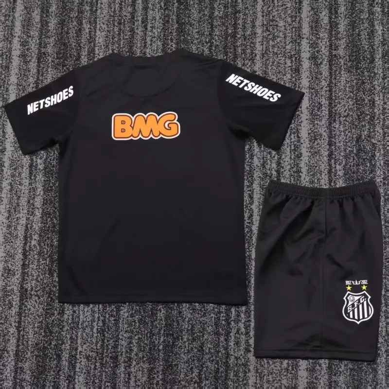 Camiseta Santos FC Retro 2013/14 Negro Niño Kit