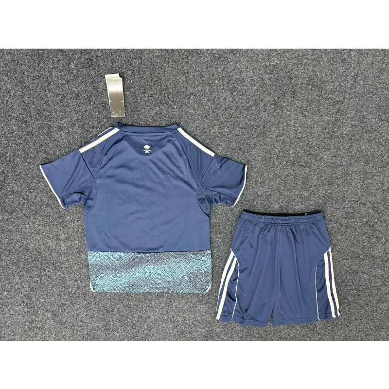 Camiseta Al Nassr 2025/2026 Away Azul Niño Kit