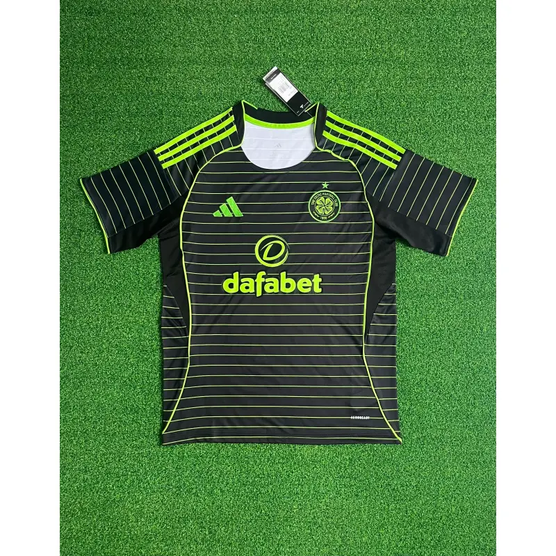 Camiseta Celtic 2025/2026 Away Negro/Verde