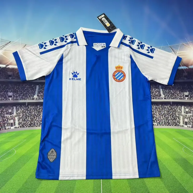 Camiseta Espanyol 2025/2026 Home Azul/Blanco