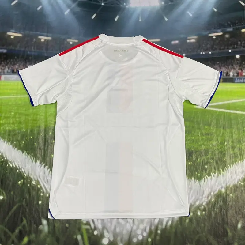 Camiseta Olympique De Lyon 2025/2026 Home Blanco