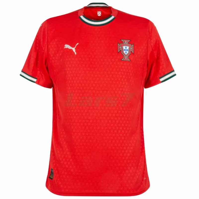 Camiseta Portugal 2026 Home Rojo Mujer