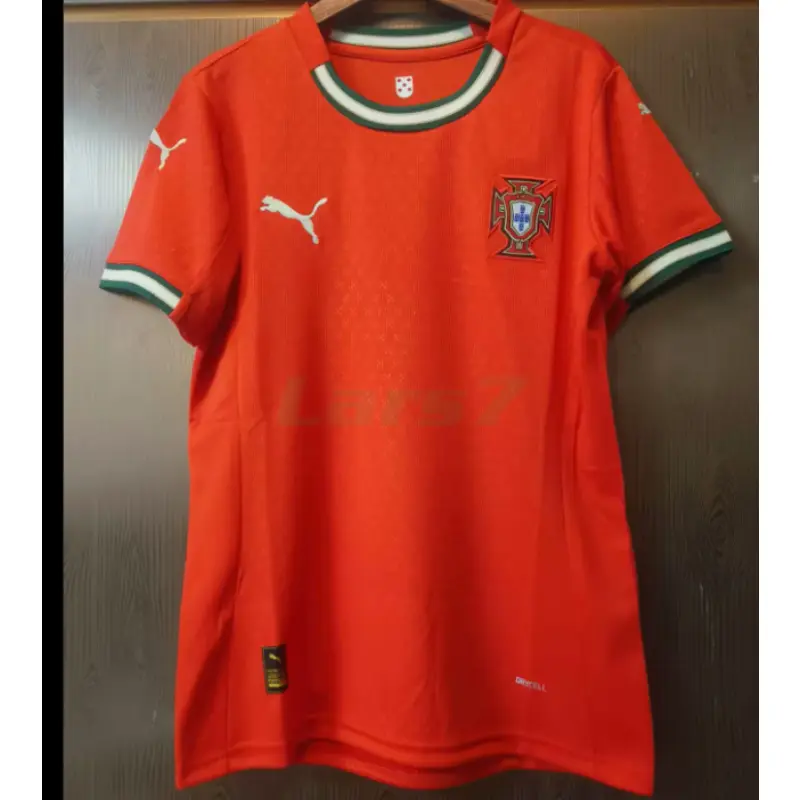 Camiseta Portugal 2026 Home Rojo Mujer