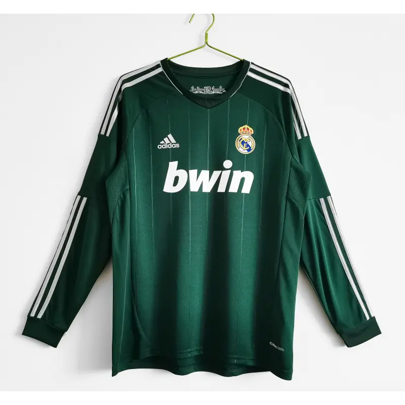 Camiseta Real Madrid 2012/13 Third Retro ML Verde