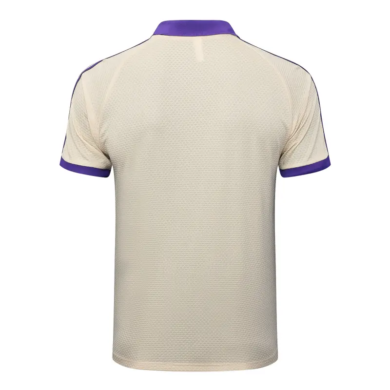 Polo Real Madrid 2025/2026 Beige/Morado