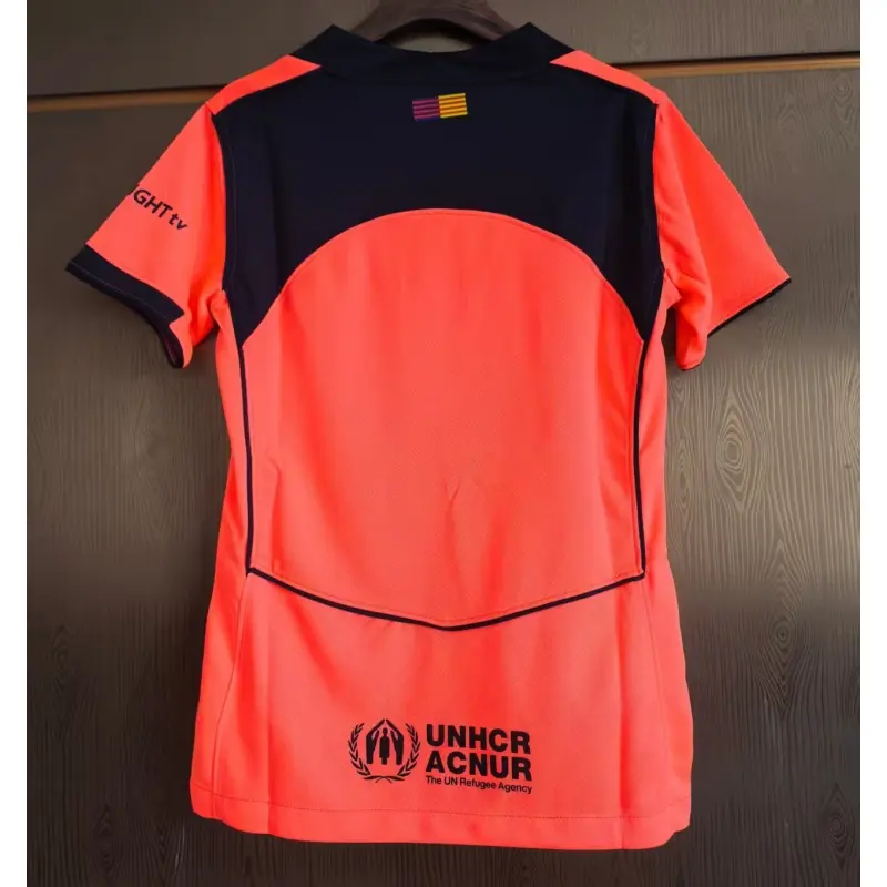 Camiseta Barcelona 2025/2026 Third Naranja Mujer