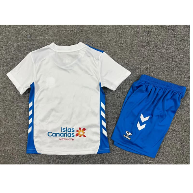 Camiseta CD Tenerife 2025/2026 Home Niño Kit Azul/Blanco
