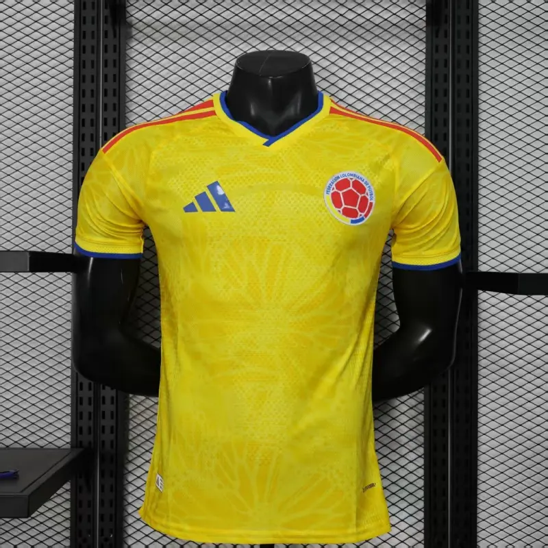 Camiseta Colombia 2026 Amarillo (EDICIÓN JUGADOR)