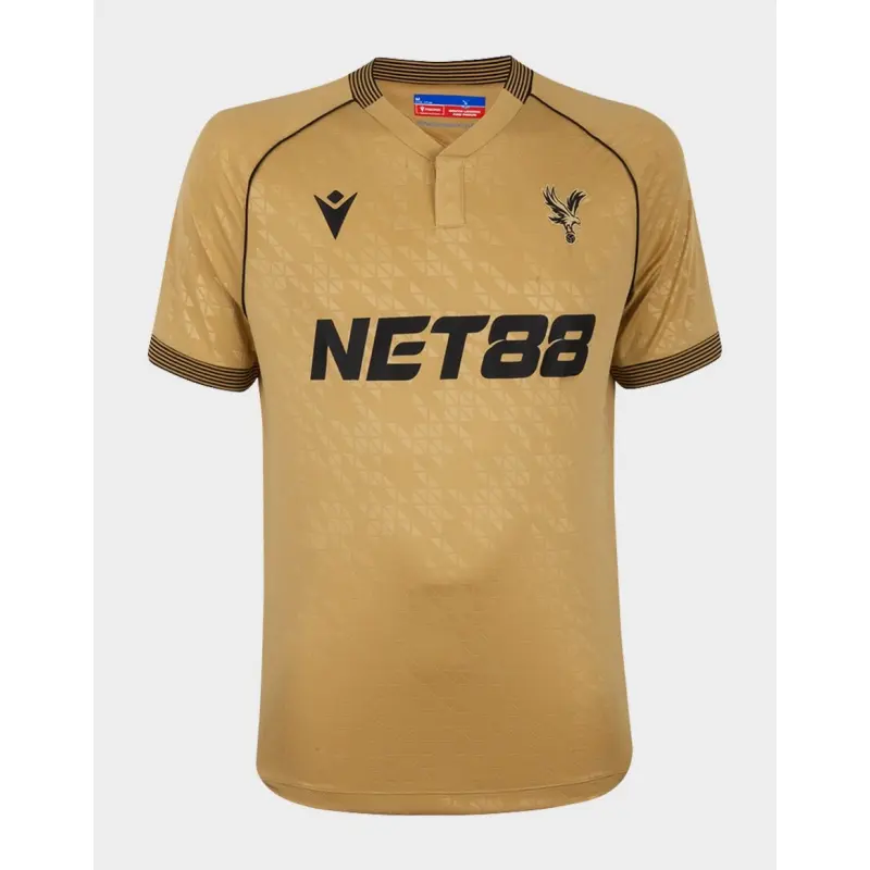 Camiseta Crystal Palace FC 2025/2026 Third Oro