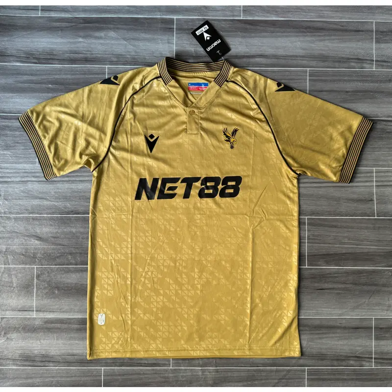 Camiseta Crystal Palace FC 2025/2026 Third Oro